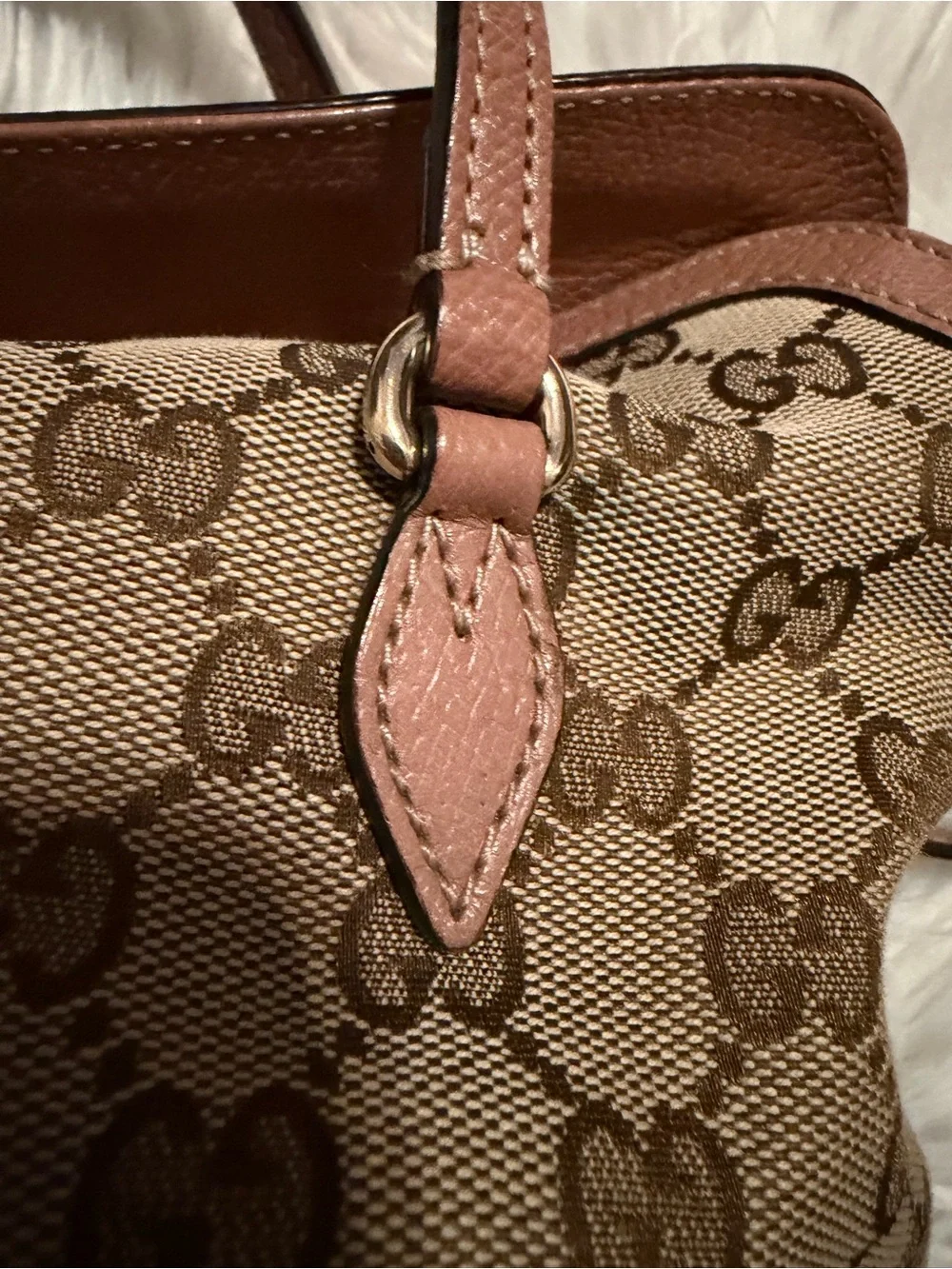 Gucci Canvas Bree tote